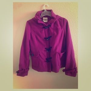 Purple Trench Coat